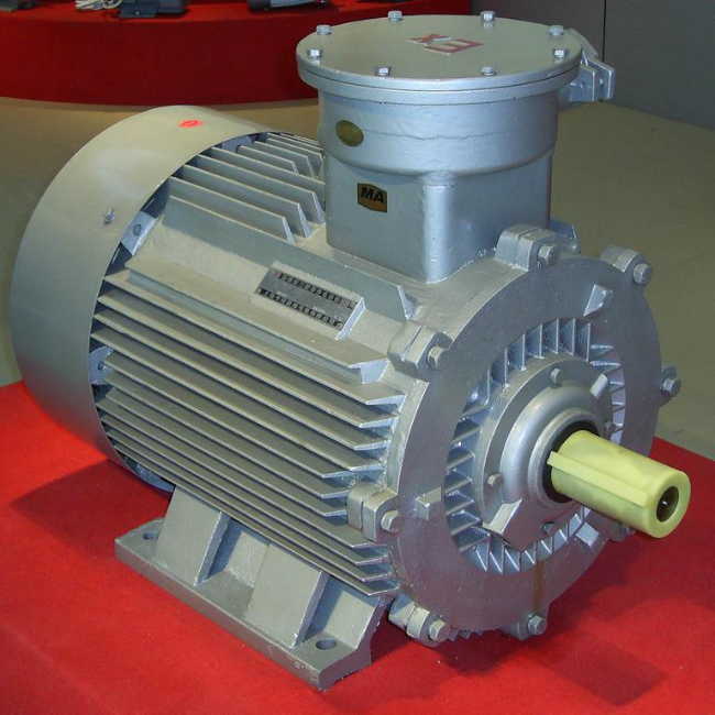 YE4-160M-6防爆电机45°角实拍